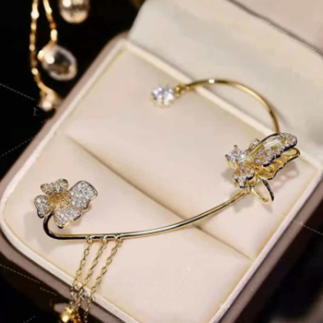 Miniatura 4 de Margot Arete de mariposa